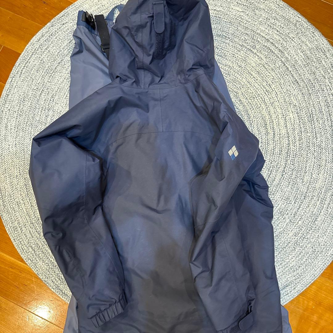 montbellパウダーステップ ジャケット+アルパインパンツセット160中古