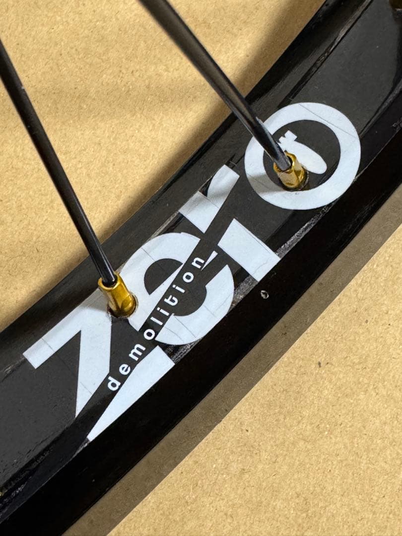 BMXホイールセット前後PROFILE RACING X DEMOLITION