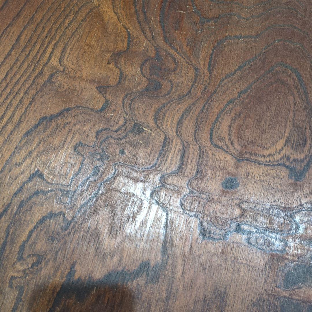 【漆塗り 和家具 テーブル】脚折りたたみ