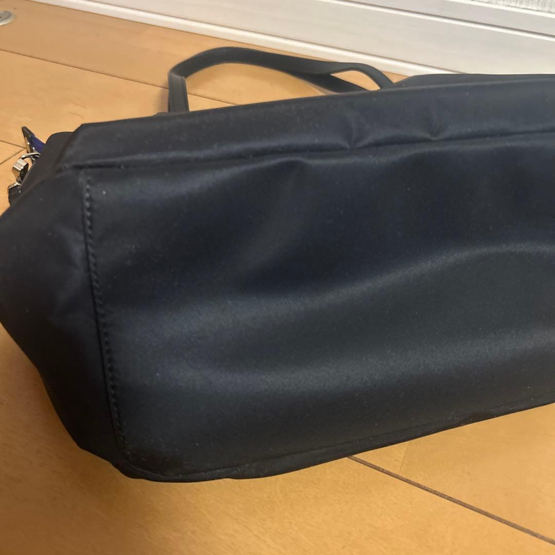 アニエスベー　ナイロンショルダーバッグ 黒　2way トートバッグ