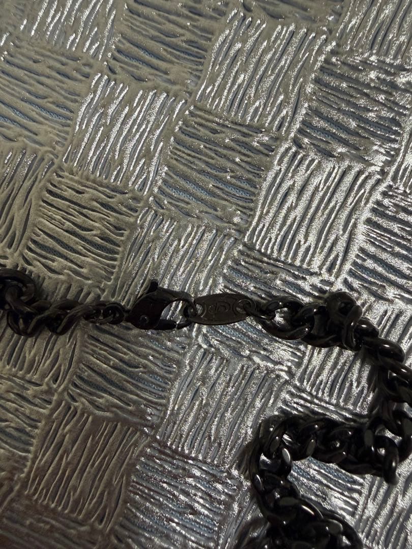 ファイテン　炭化チタンチェーンネックレス　45cm