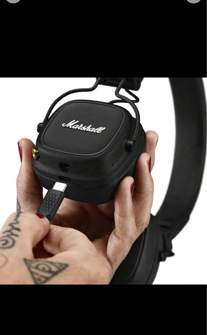 新品未使用 Marshall Major IV ワイヤレスヘッドホン