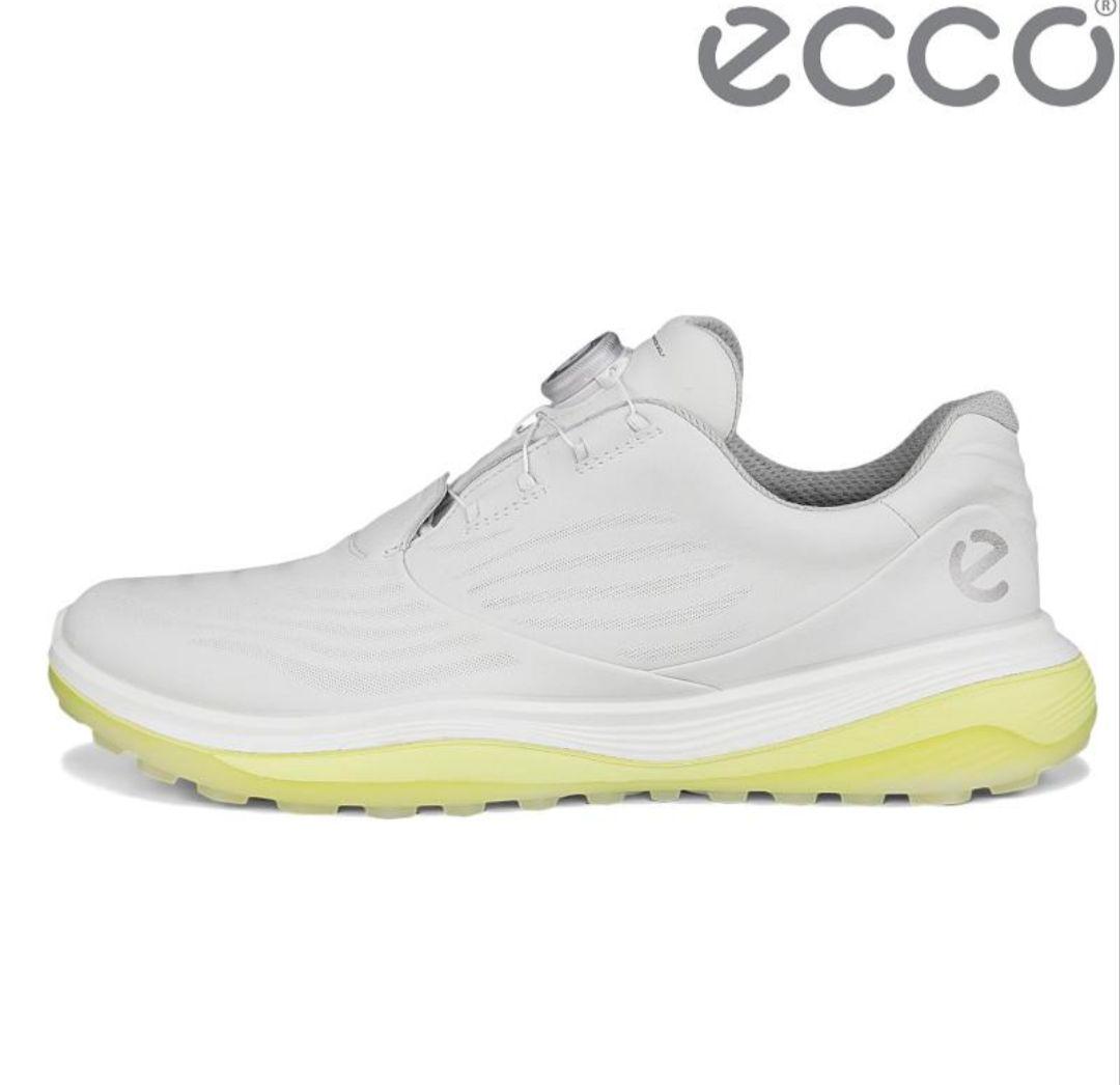 ECCOエコー スパイクレス ゴルフ シューズ エルティーワン ボア 42