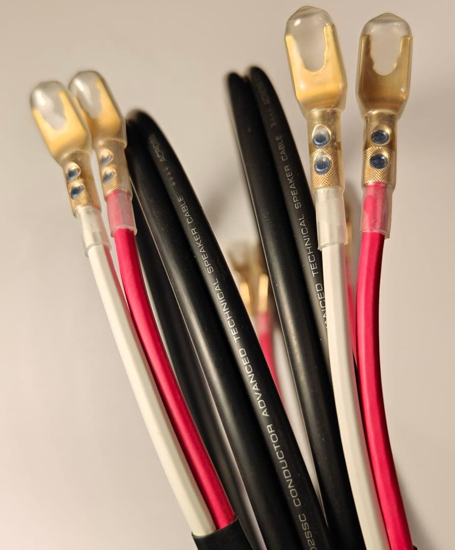 オヤイデ電気 ACROSS 3000 SGY スピーカーケーブル 2.0mペア