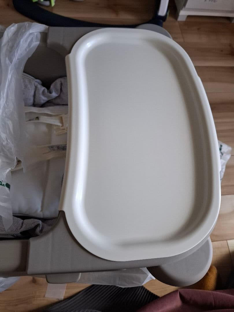 【送料込】Aprica ユラリズムスマートプレミアム　説明書付ハイローチェア