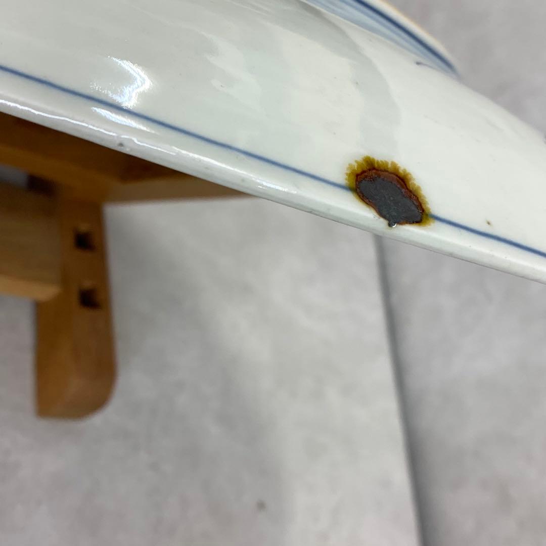 直径40.4cm ! 大皿 飾り皿 大正 時代物 昭和レトロ ⑤-1