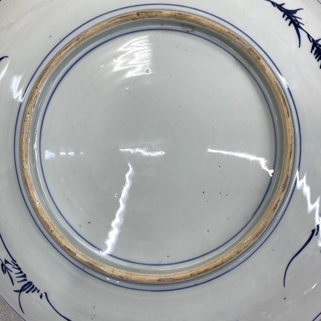 直径40.4cm ! 大皿 飾り皿 大正 時代物 昭和レトロ ⑤-1