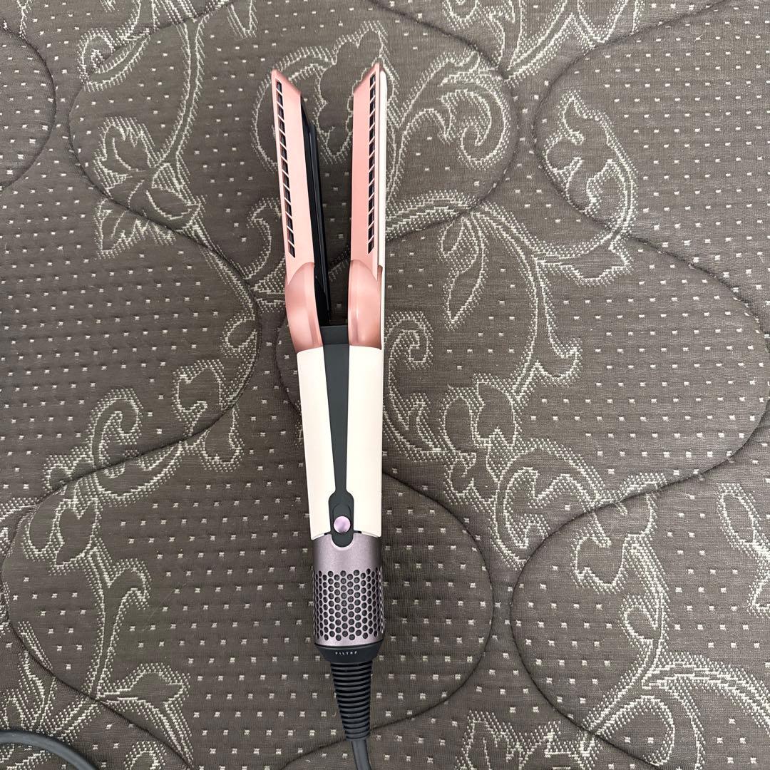 Dyson ストレートヘアアイロン ホワイト・ピンク