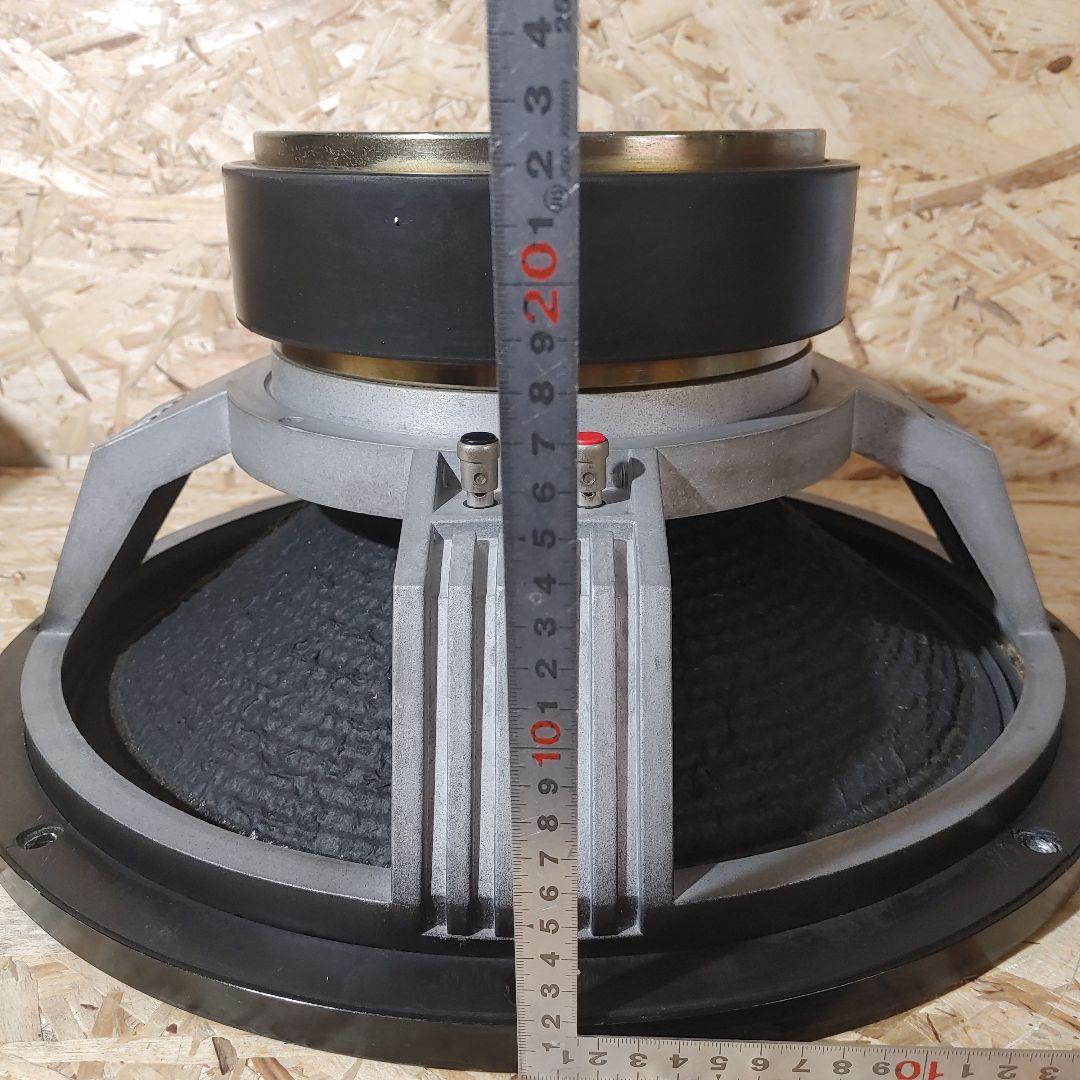 ①Z-DRIVE　TOA 46cmウーハーユニット(後日ダブルウーハーで出品)