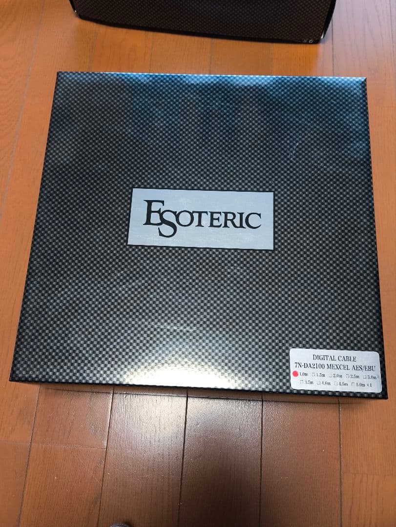 ESOTERIC 7N-DA2100 MEXCEL XLR デジタル ケーブル