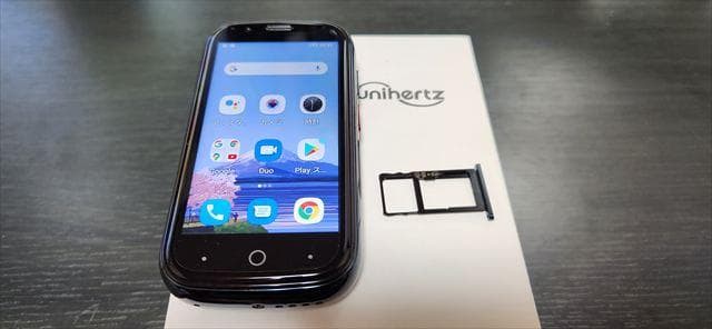 超小型スマホunihertz_jelly2メモリ6GB128GBおサイフケータイ