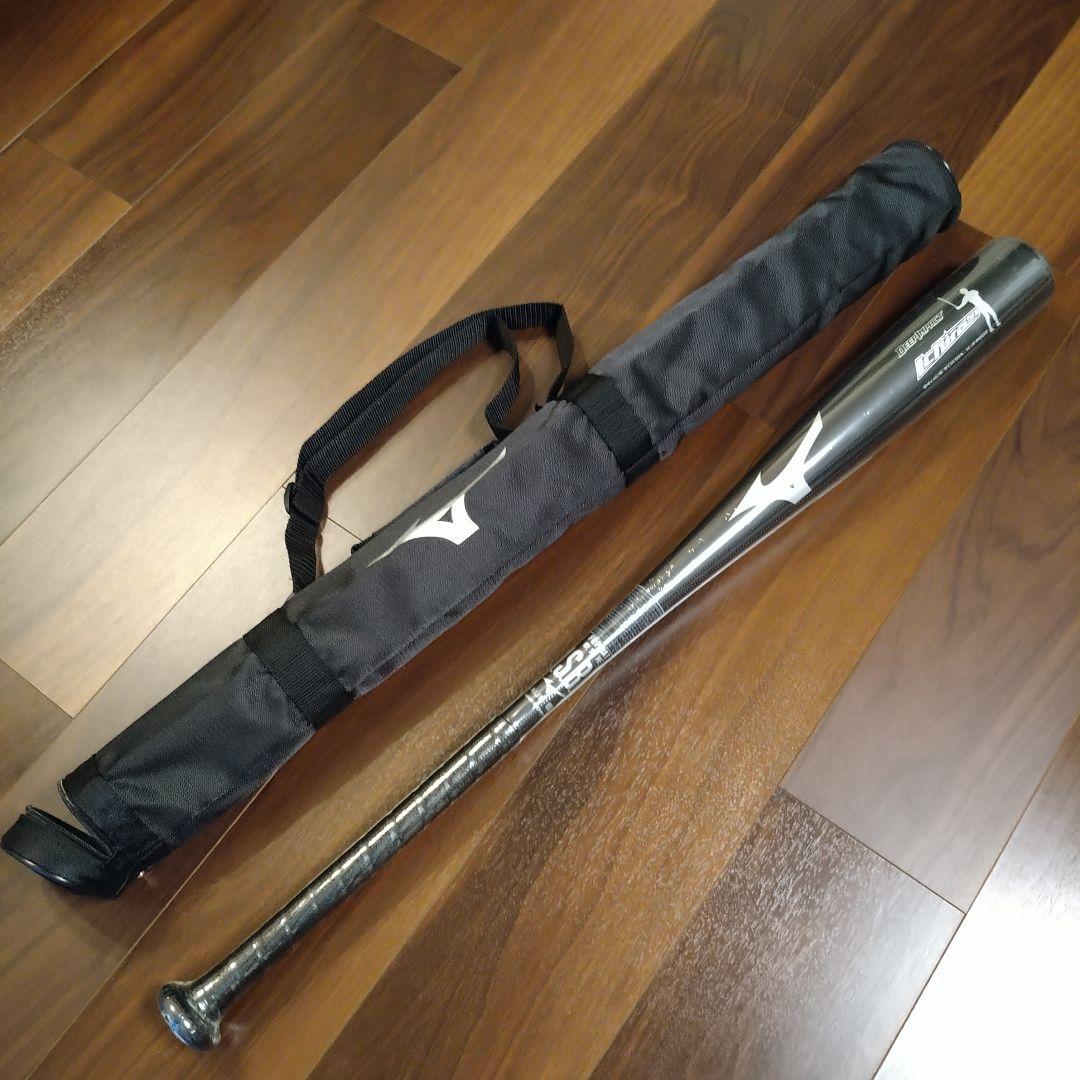 ［未使用］ミズノ イチローモデル 軟式 バット　84cm M号球 バット袋付