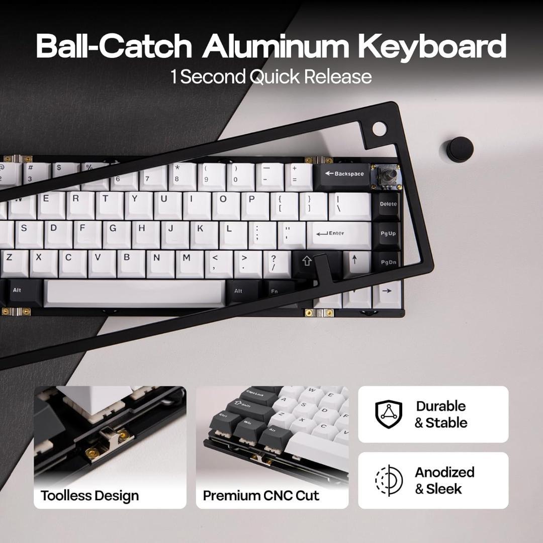 【ほぼ新品】EPOMAKER Galaxy65 キーボード