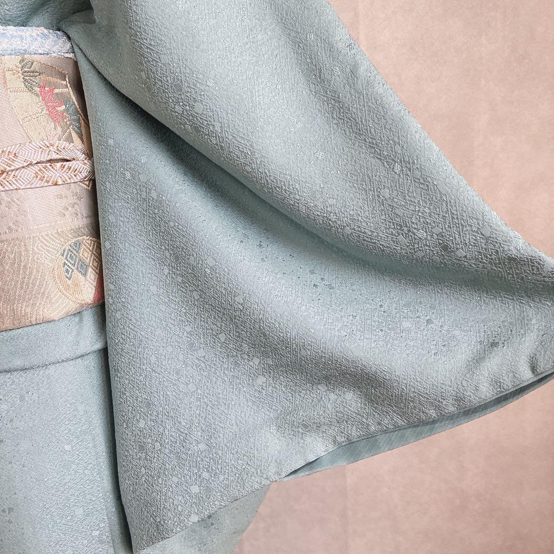 色無地　フルセット　着物　トールサイズ　正絹　やまと誂製　卒業式　入学式　G3