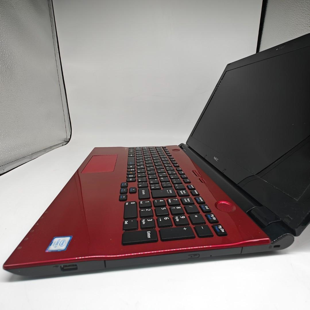 【LAVIE】NEC 高性能i7 SSD512GB 16GB レッド ノートPC
