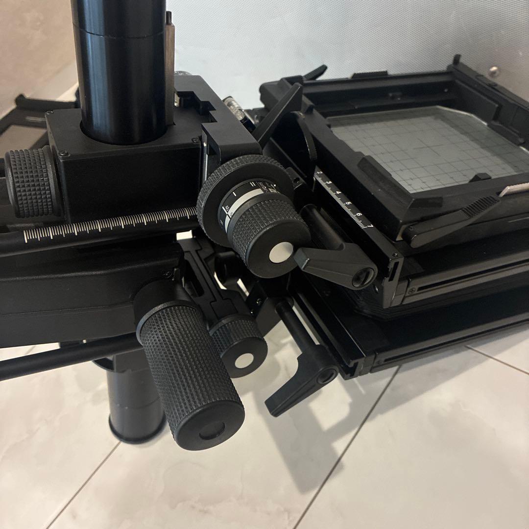 【レア】Sinar ジナー F2 大判ビューカメラ ルーペ 延長レール レリーズ