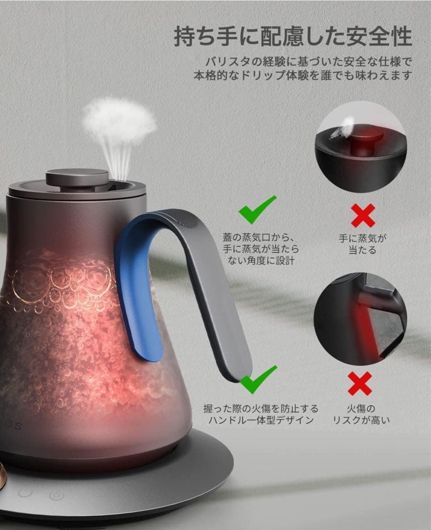 EPEIOS 電気ケトル 1℃単位温度調整新品未使用品