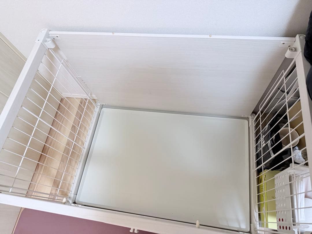 ☆コメント欄要確認☆アイリスオーヤマペットサークルオフホワイト3月頭に削除します