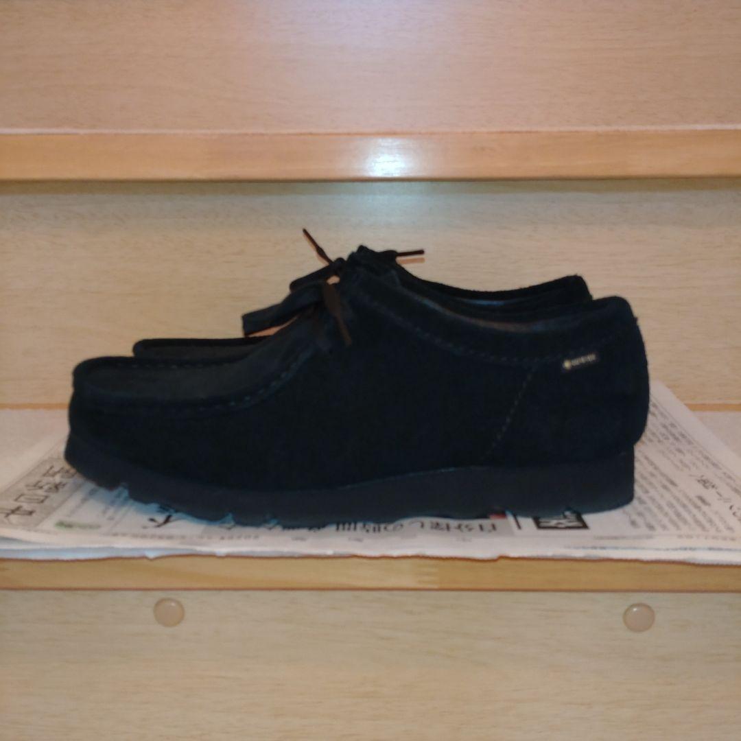 クラークス　ワラビー　GORE-TEX　ビブラムソール　スエード UK8 1/2