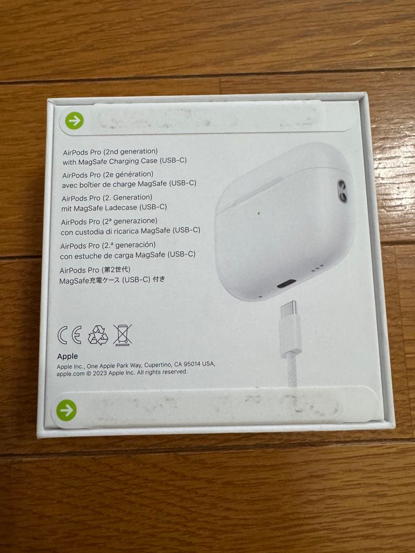 新品未開封　AirPods Pro 第2世代　タイプC MTJV3J/A
