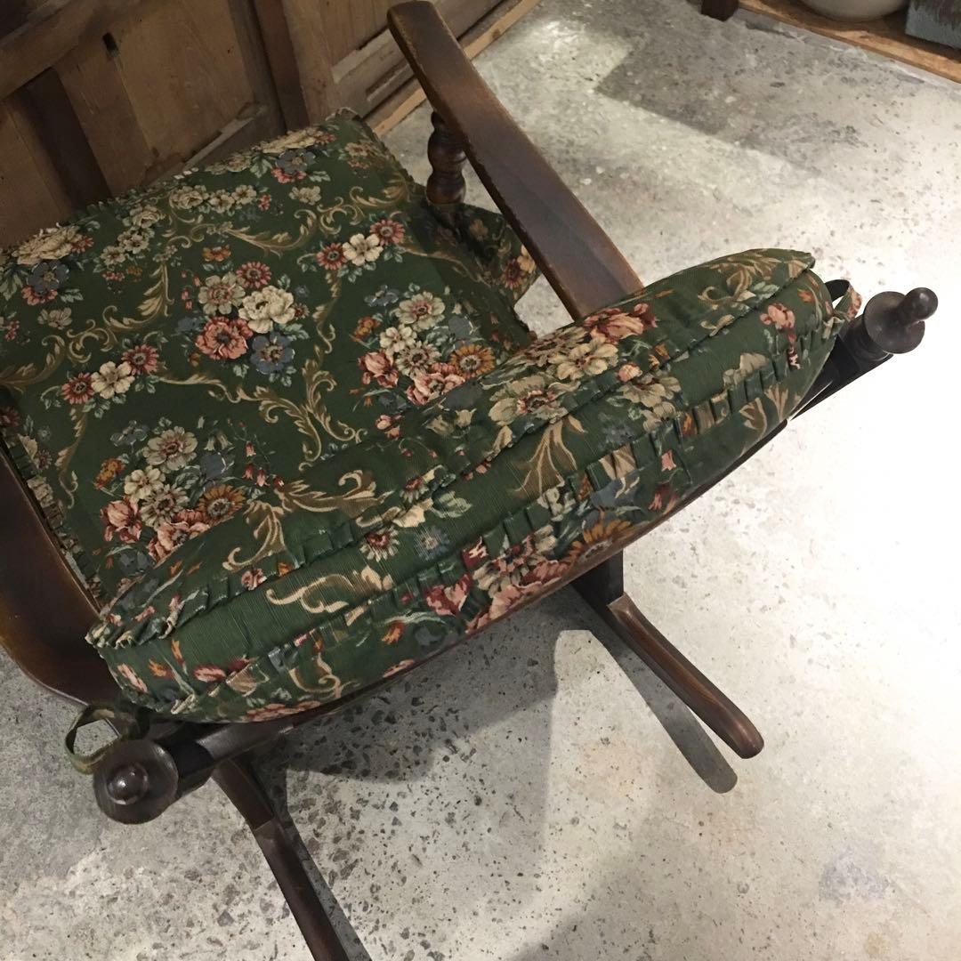 ☆ヴィンテージ☆キツツキマーク ロッキングチェア 椅子 飛騨産業