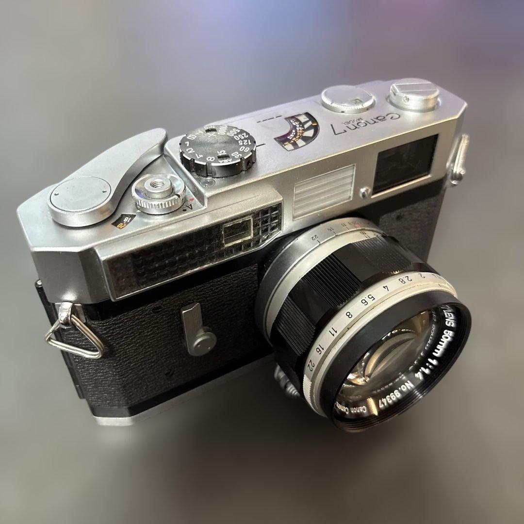 Canon レンジファインダー model7 / レンズ：50mm f1.4