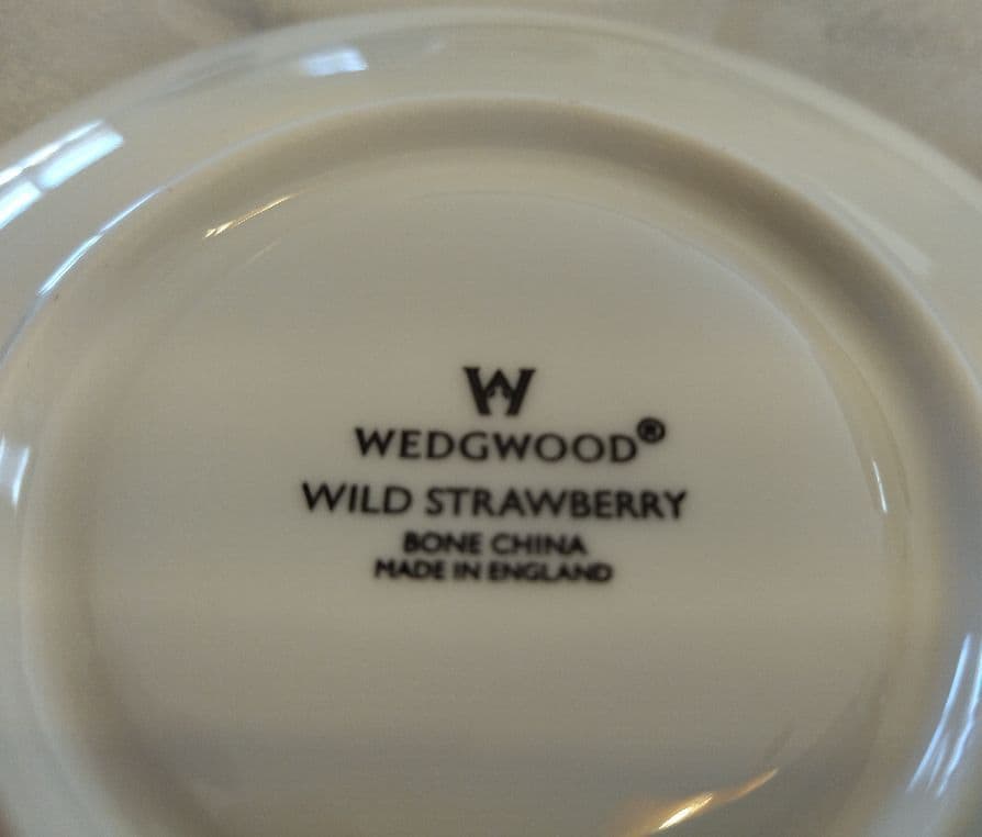 【新品】ウェッジウッド ワイルドストロベリー 2客セット