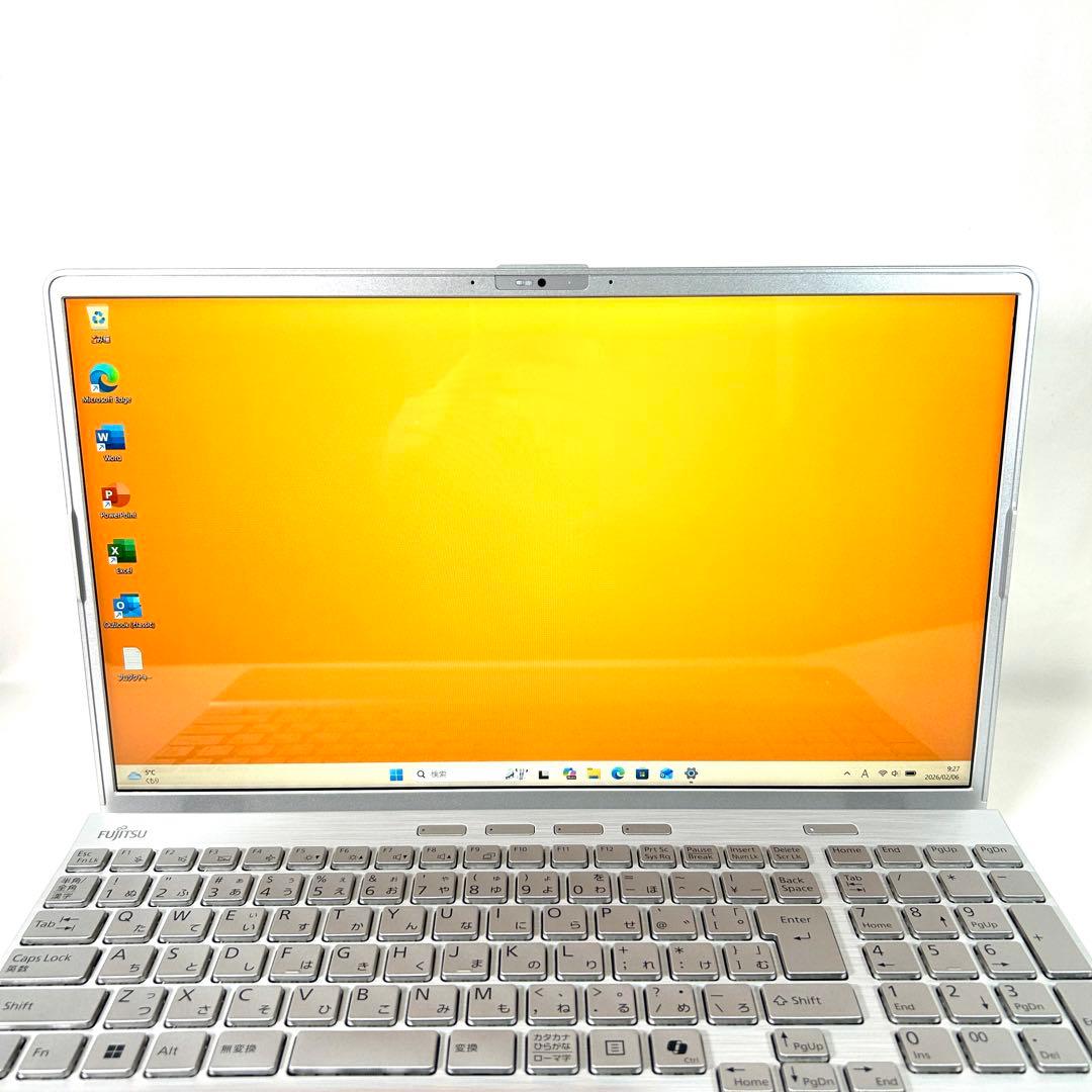 超美品 富士通LIFEBOOK AH450/JA バッテリー新品同等 DVD