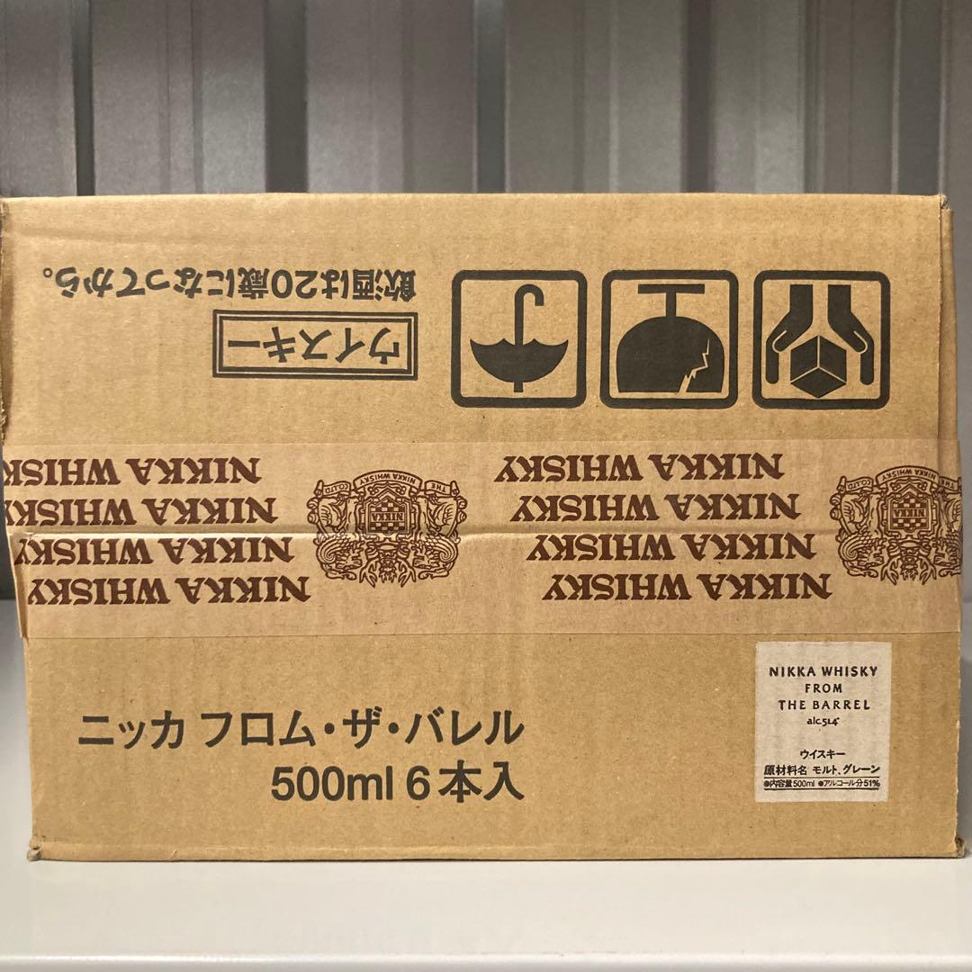 ニッカ フロム・ザ・バレル 500ml 6本入