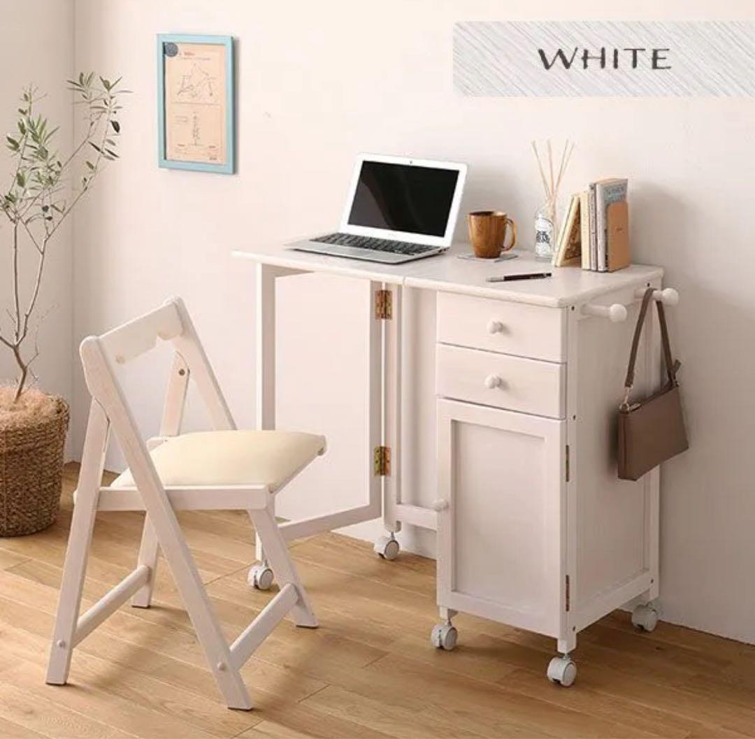 トントン拍子　折りたたみデスクセット