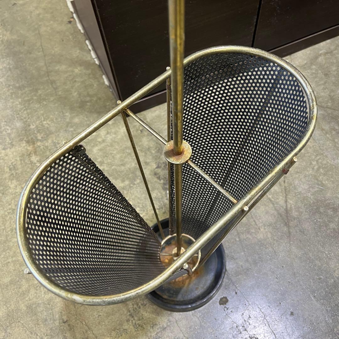 50’s Mid Century ヴィンテージ メッシュデザイン 傘立て
