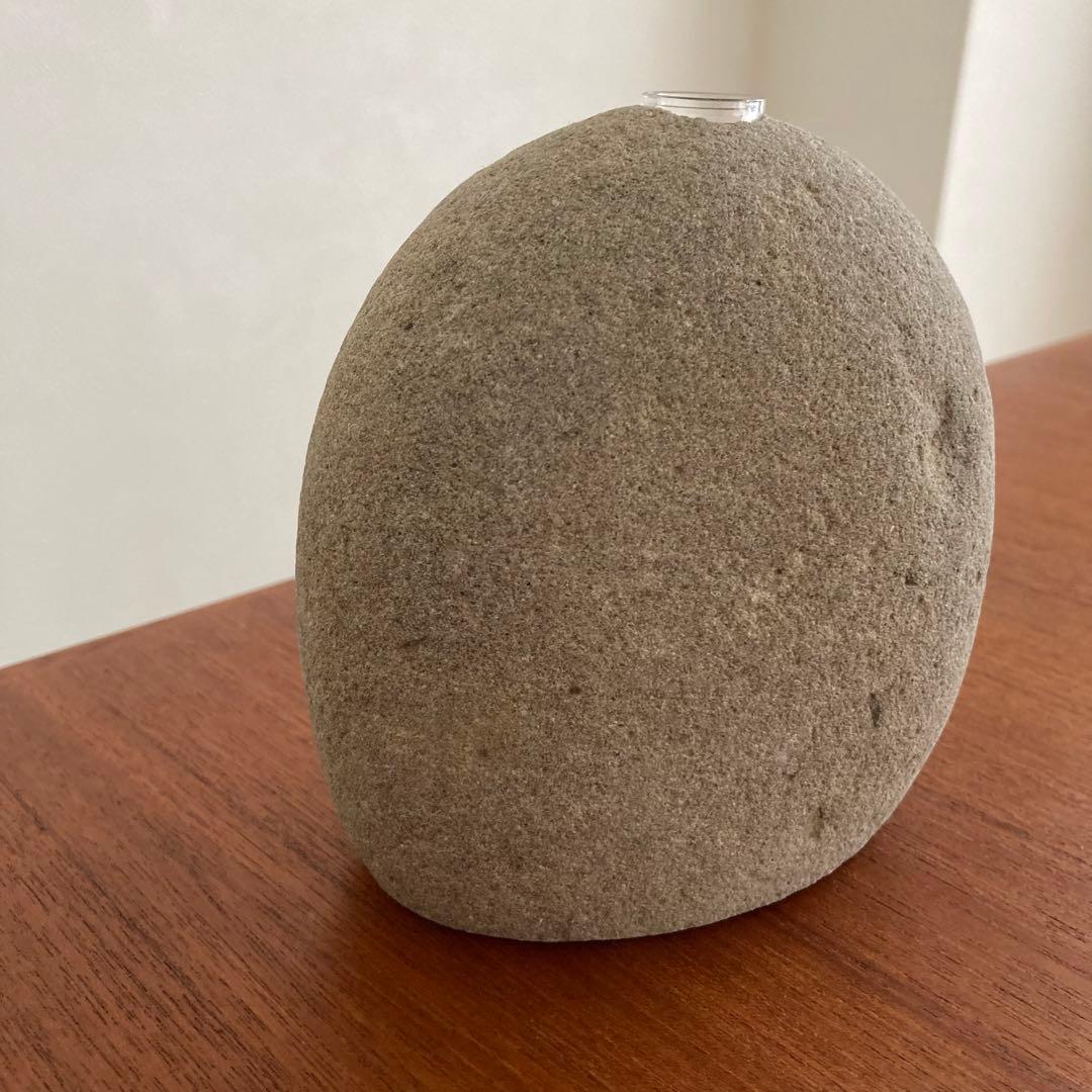石 花器 一輪挿し Essential Store エッセンシャルストア