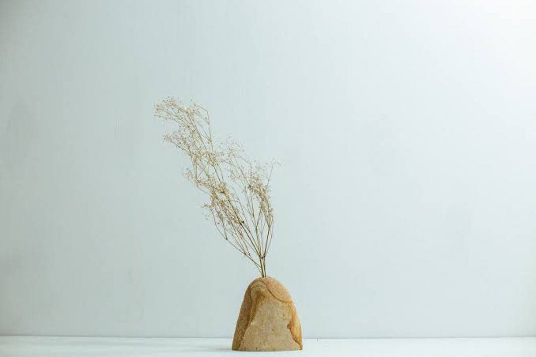 石 花器 一輪挿し Essential Store エッセンシャルストア