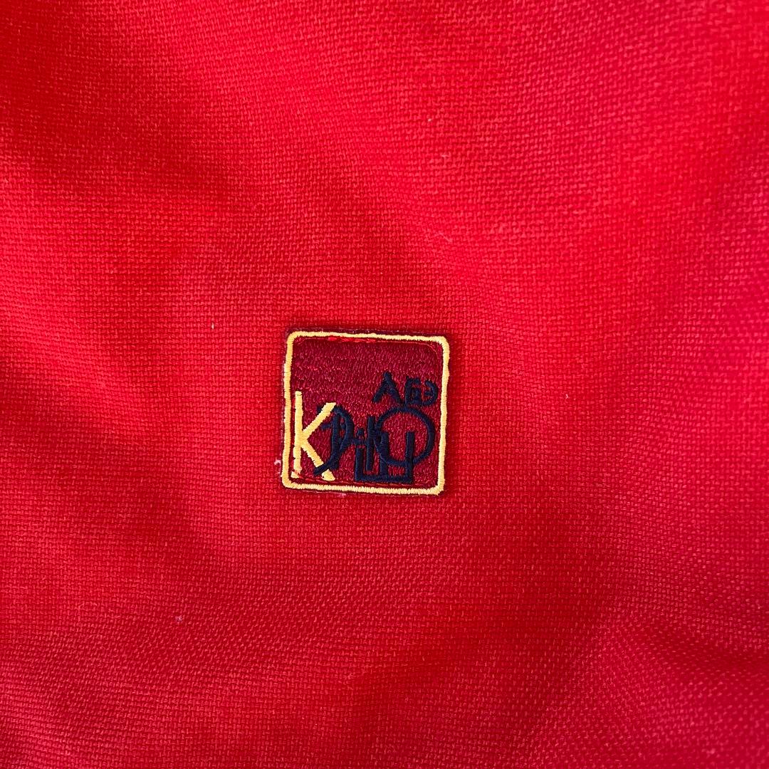 KENSHO ABE 赤 フード付き上下