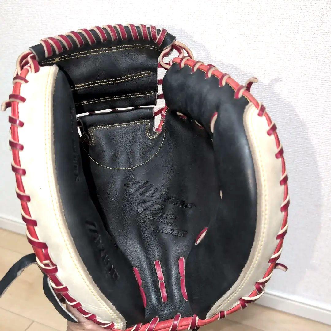 軟式キャッチャーミット MizunoPro　オーダー品　実戦未使用