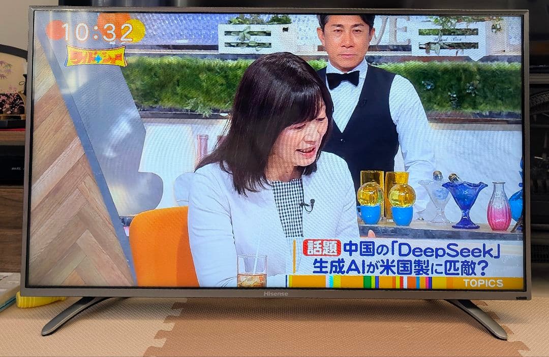 【値下げ】美品・送料無料 40型USB外付けHDD対応フルハイビジョン