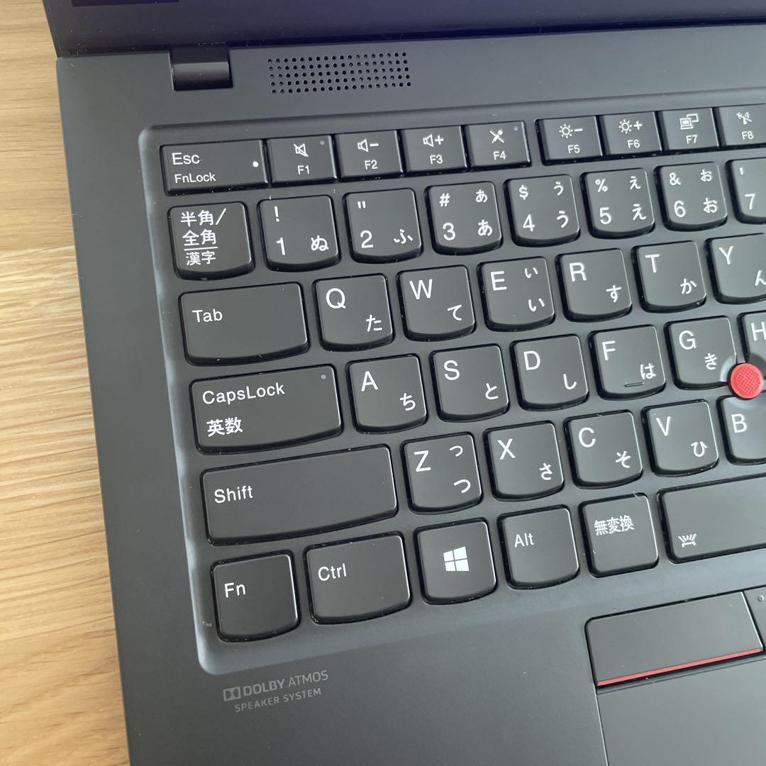 【美品】Lenovo X1 carbongen8 第10世代i5 SSD256