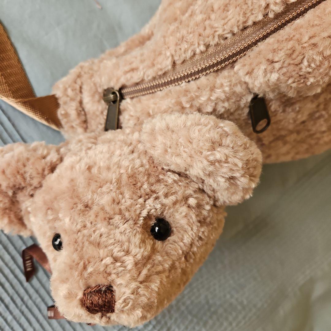 ★ピンクハウス★【新品未使用】❤️顔くまブローチ付きボディバッグ✨