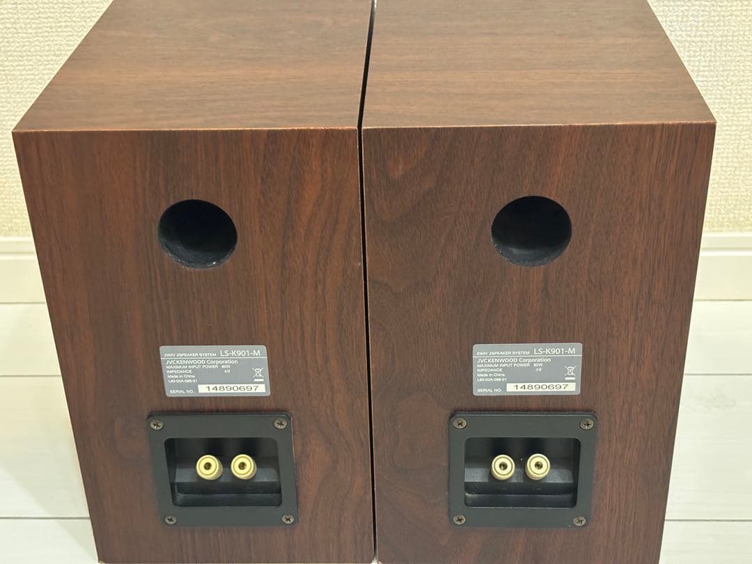 JVC KENWOOD LS-K901-m 2WAYブックシェルフスピーカー