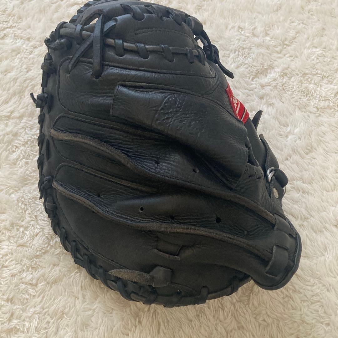 Rawlings ローリングス　キャッチャーミット　一般用　ブラック