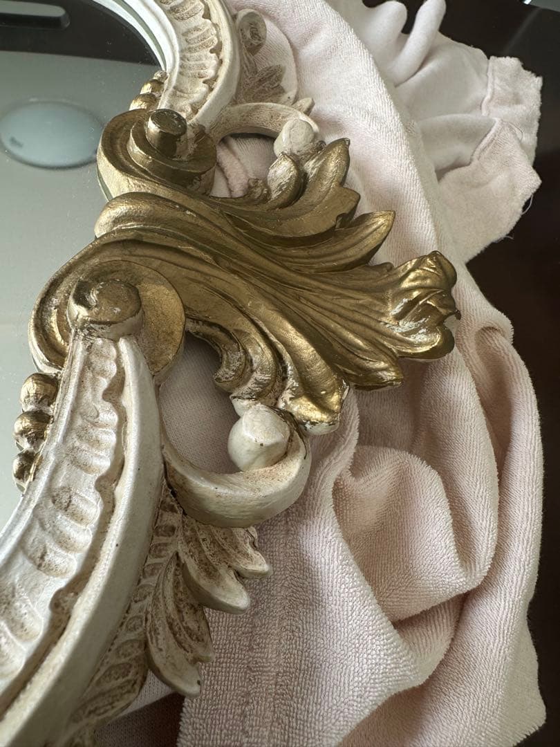 アンティーク調 イタリア製の鏡