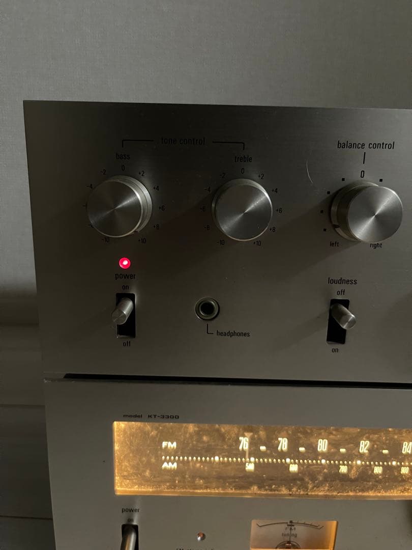 【らぶり】TRIO システムコンポ レコードプレーヤー KENWOOD ①