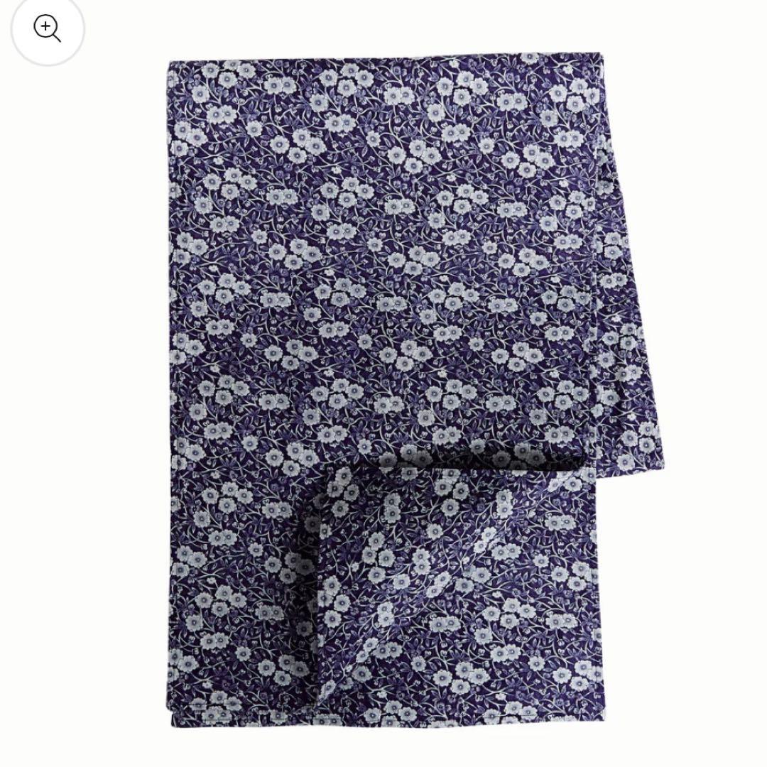 【英国限定】バーレイ×Bedeck テーブルランナー　ブルーキャリコ