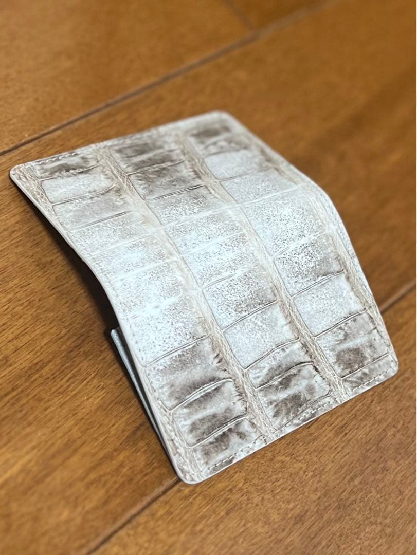 クロコダイル　名刺入れ　カード入れ　シャイニング　新品　在庫1