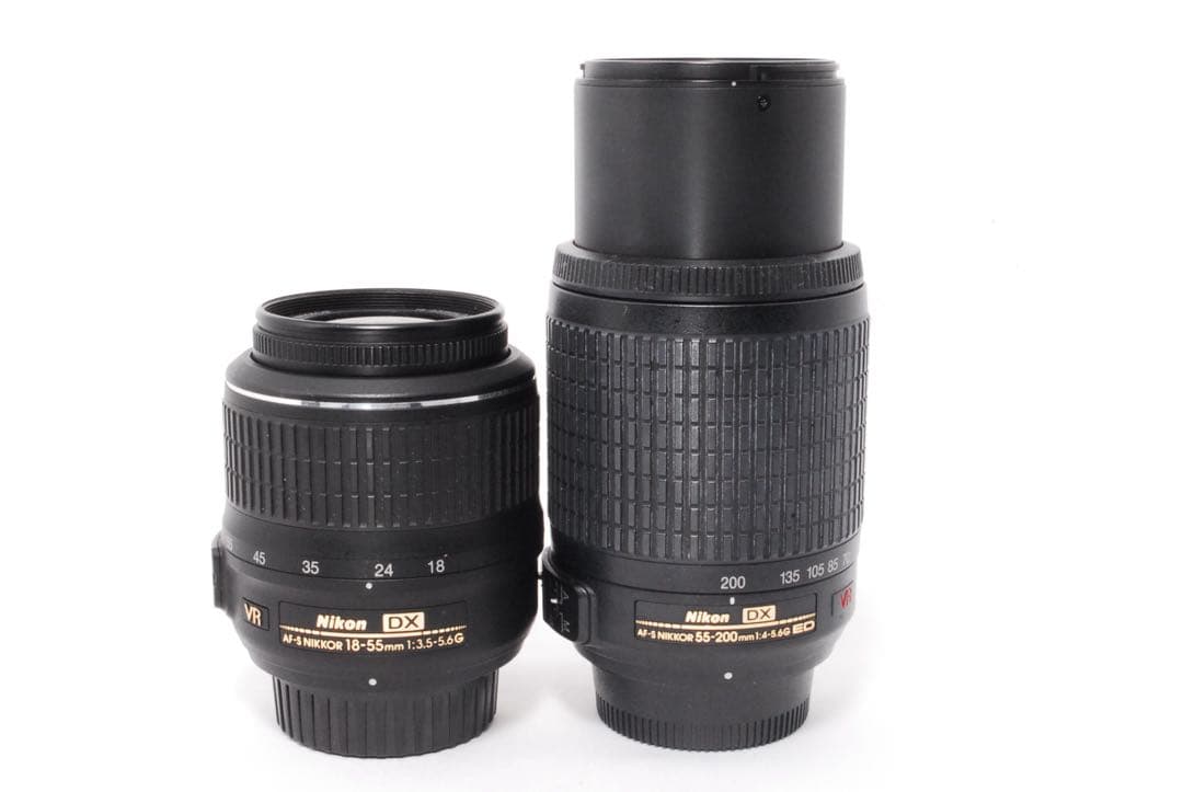 ❤️Nikon D5600 ダブルズームキット❤️一眼レフカメラ❤️手ぶれ補正付き❤️