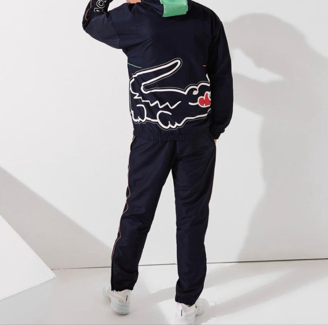 LACOSTE テニスウェア メンズ ダイヤリップストップセットアップ