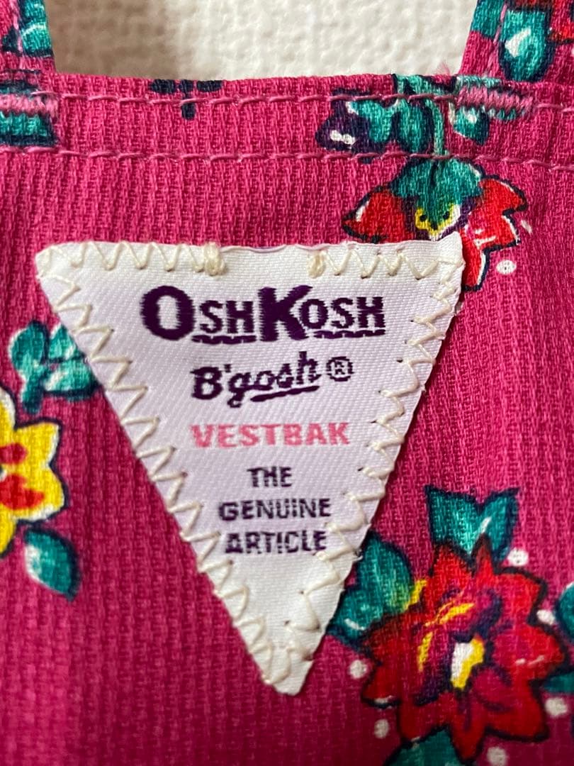 オシュコシュ　サロペット　オーバーオール　ヴィンテージ　18M（90）　未使用