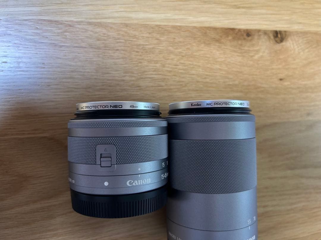 【美品】Canon デジタル一眼 EOS Kiss M2 ダブルズームキット