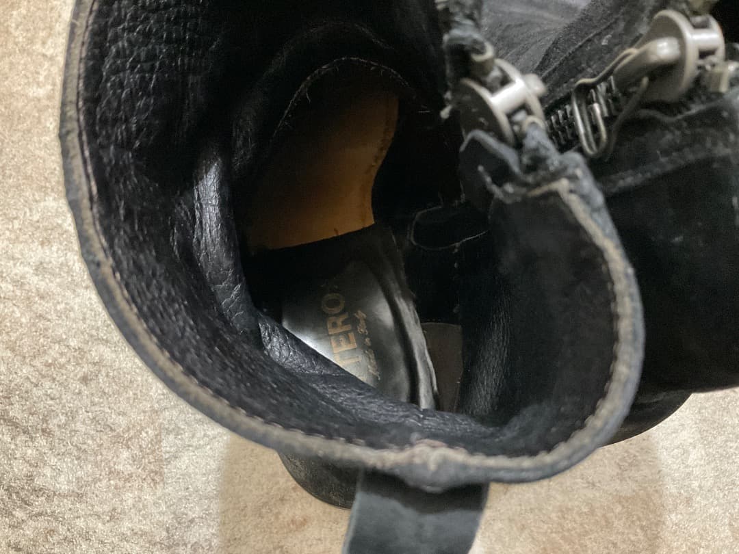 ブッテロ　BUTTERO サイドジップ　スエード　ブーツ　サイズ 41