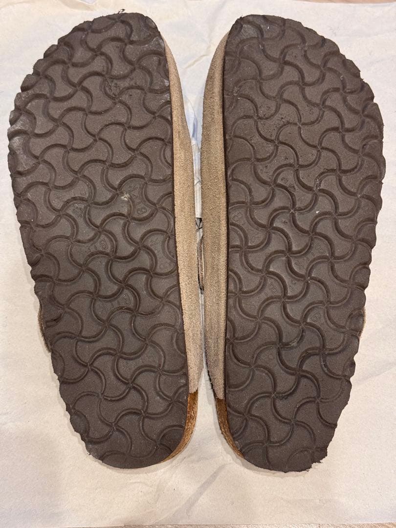 【美品・お値下げ】Birkenstock ボストン(幅狭)スエード